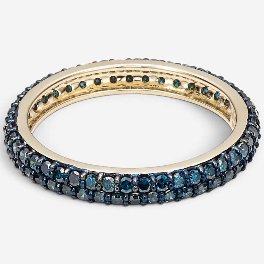 Image 116309_ALTMORE1.jpg, Product 116-309 / Price $929.99, 14K Gold 1.00 ctw Coloured Diamond Eternity Band from Diamond Show on TSC.ca's Jewellery department