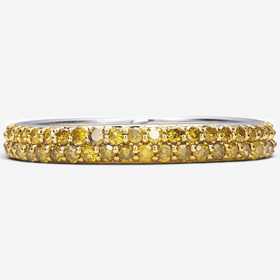 Image 116309_WGLYD.jpg, Product 116-309 / Price $929.99, 14K Gold 1.00 ctw Coloured Diamond Eternity Band from Diamond Show on TSC.ca's Jewellery department