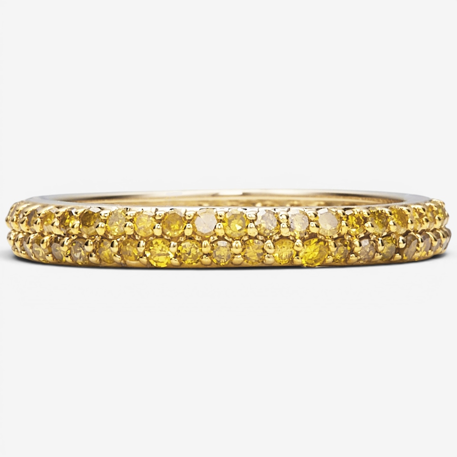 Image 116309_YGLYD.jpg, Product 116-309 / Price $929.99, 14K Gold 1.00 ctw Coloured Diamond Eternity Band from Diamond Show on TSC.ca's Jewellery department