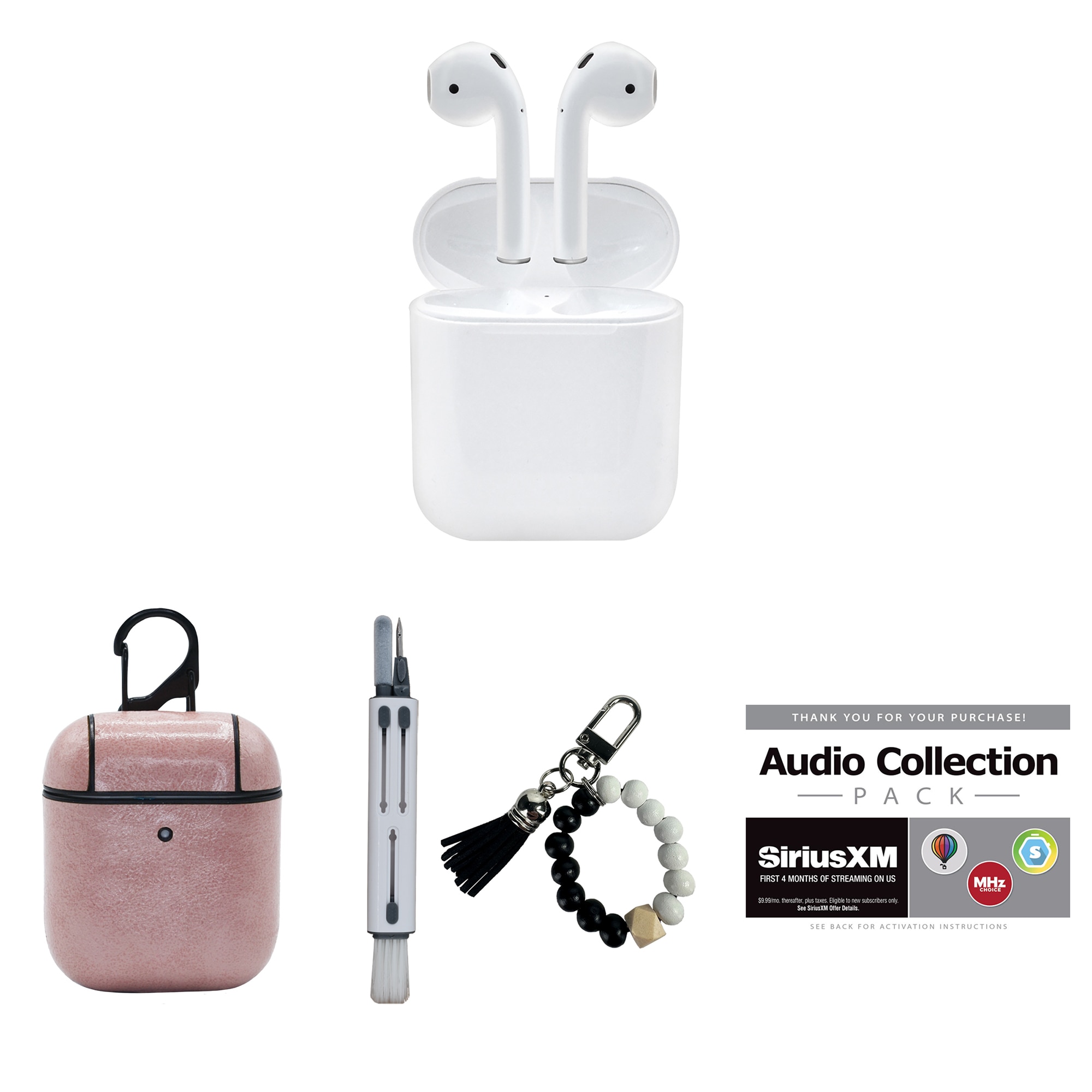 Apple AirPods Pro Earphones With top Wireless Charging Case All Accessories Included