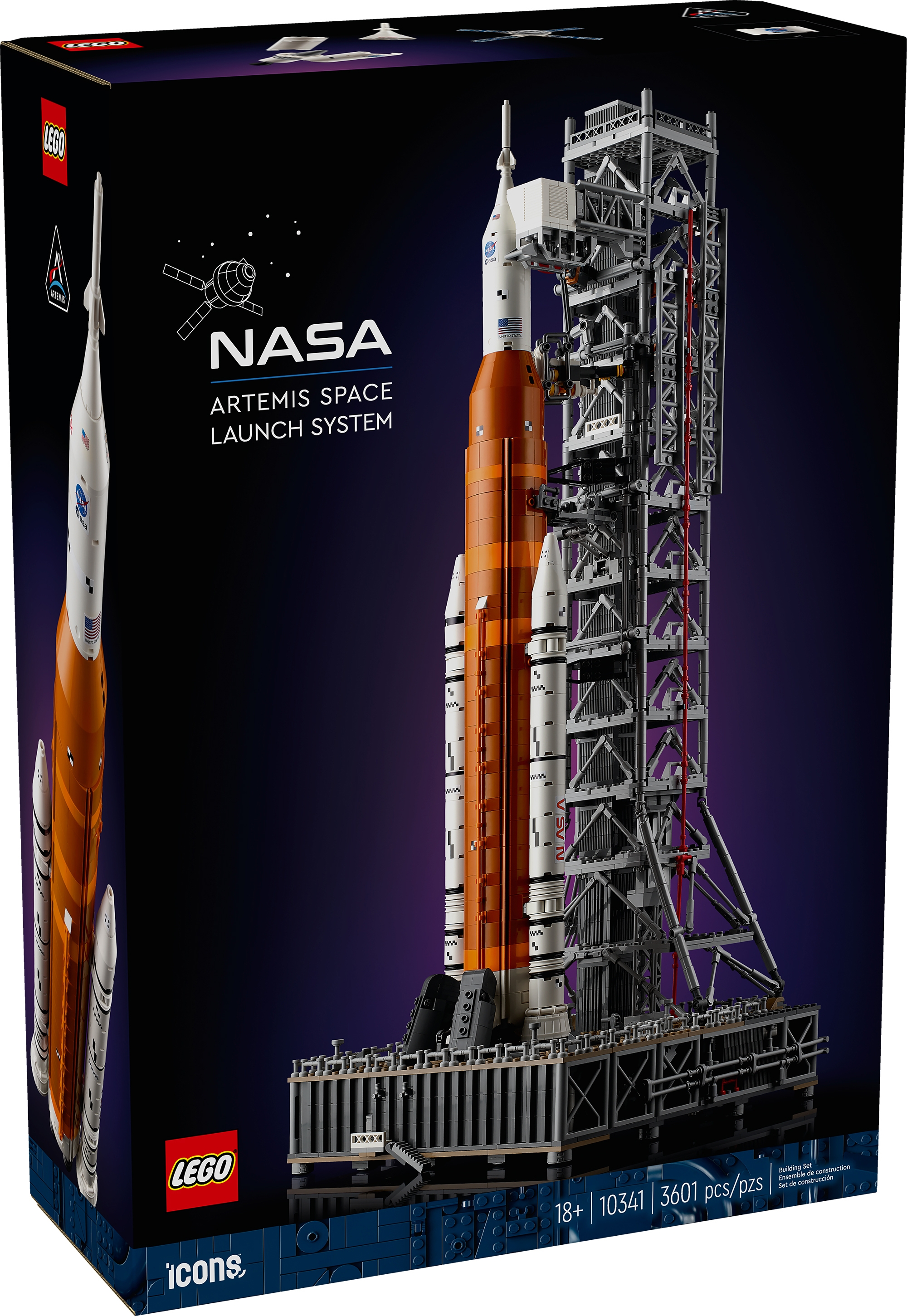 LEGO® Icons NASA Artemis Space Launch System 3601 pieces (10341