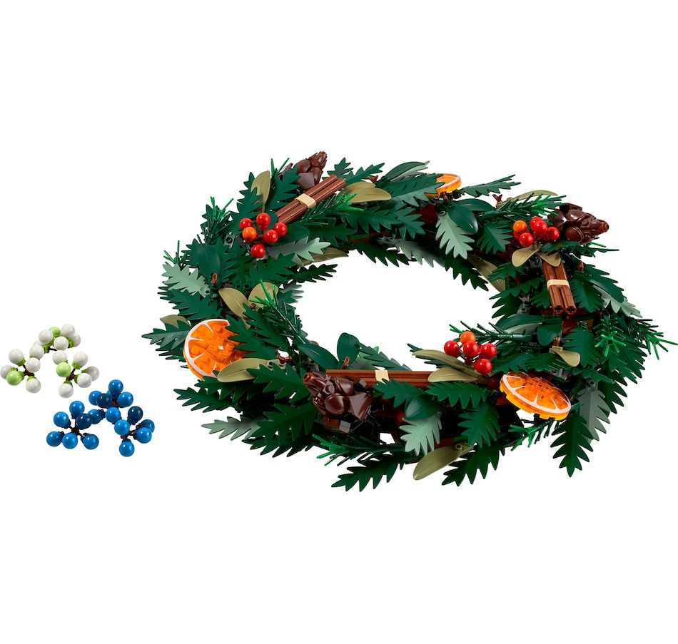 Image 116334_ALTMORE1.jpg, Product 116-334 / Price $129.99, LEGO Icons Wreath (10340) from Lego on TSC.ca's Toys & Hobbies department