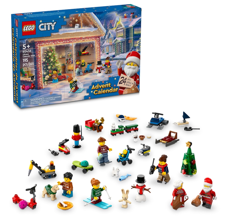 Image 116339.jpg, Product 116-339 / Price $39.99, LEGO® City Advent Calendar 2024 (60436) from Lego on TSC.ca's Toys & Hobbies department