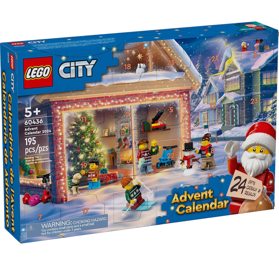 Image 116339_ALTMORE2.jpg, Product 116-339 / Price $39.99, LEGO® City Advent Calendar 2024 (60436) from Lego on TSC.ca's Toys & Hobbies department