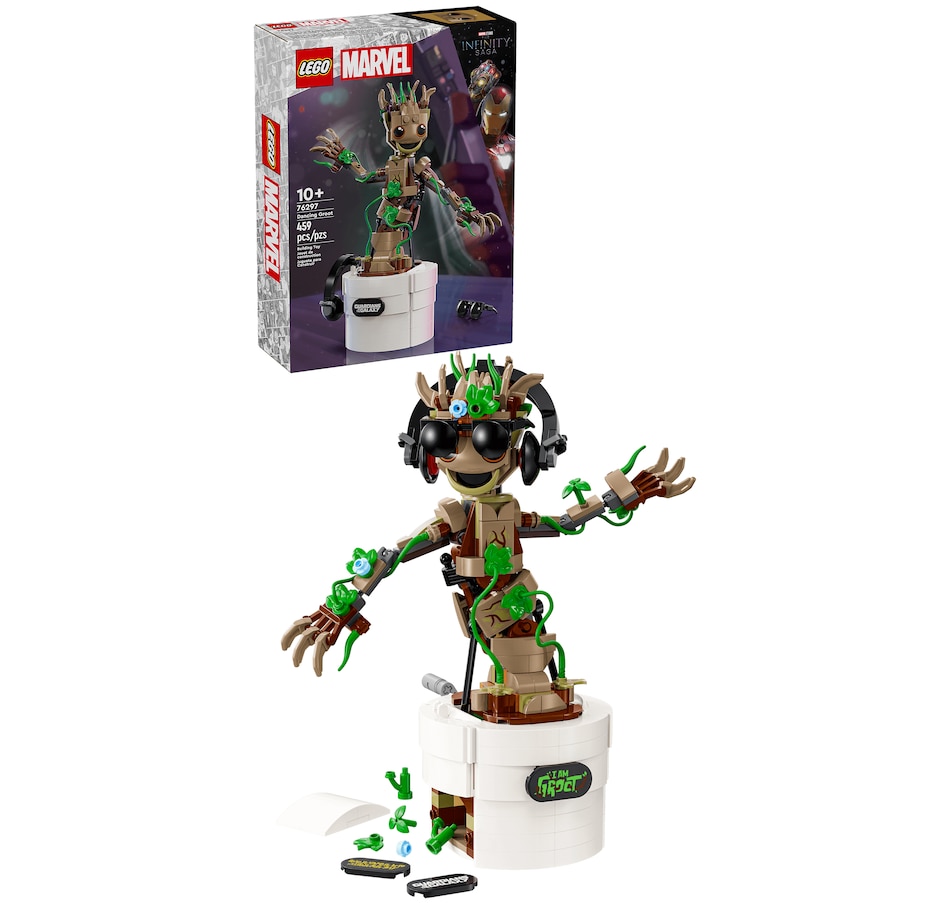 Image 116341.jpg, Product 116-341 / Price $59.99, LEGO® Marvel Dancing Groot (76297) from Lego on TSC.ca's Toys & Hobbies department