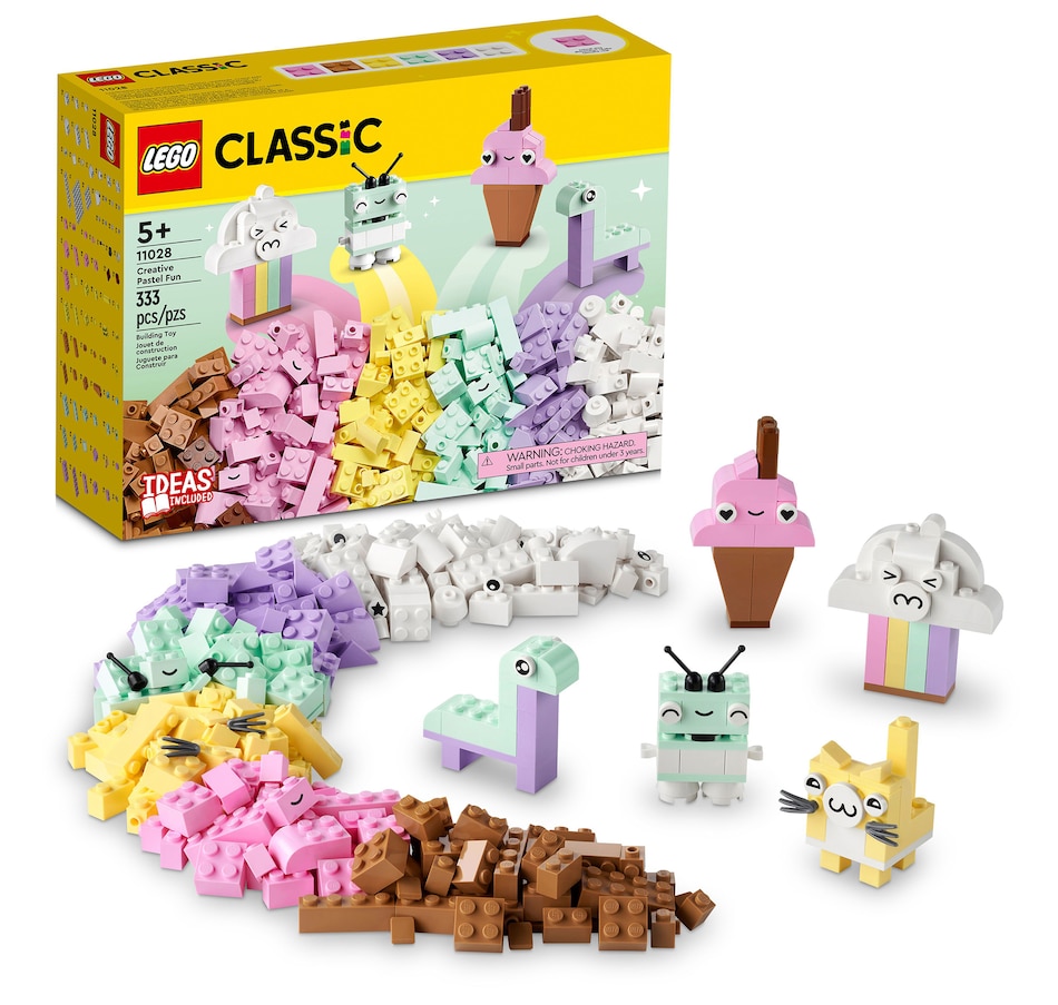 Image 116372.jpg, Product 116-372 / Price $24.99, LEGO® Classic Creative Pastel Fun (11028) Building Toy Set (333 Pieces) from Lego on TSC.ca's Toys & Hobbies department