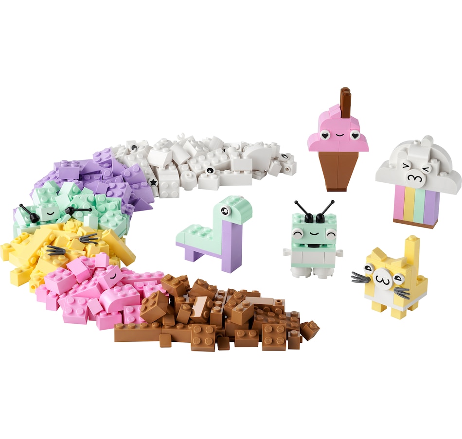 Image 116372_ALTMORE1.jpg, Product 116-372 / Price $24.99, LEGO® Classic Creative Pastel Fun (11028) Building Toy Set (333 Pieces) from Lego on TSC.ca's Toys & Hobbies department