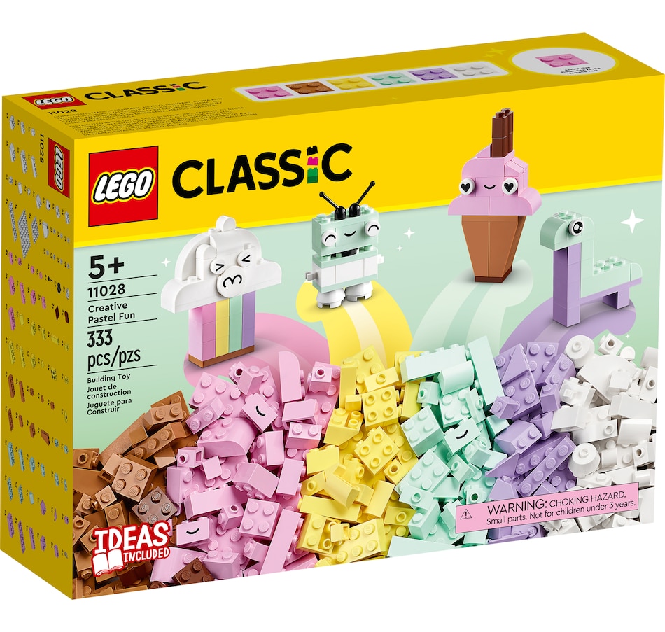 Image 116372_ALTMORE2.jpg, Product 116-372 / Price $24.99, LEGO® Classic Creative Pastel Fun (11028) Building Toy Set (333 Pieces) from Lego on TSC.ca's Toys & Hobbies department