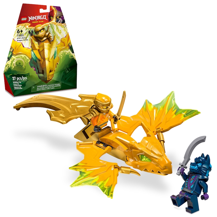 Image 116374.jpg, Product 116-374 / Price $13.99, LEGO® NINJAGO® Arin's Rising Dragon Strike Toy (71803) from Lego on TSC.ca's Toys & Hobbies department