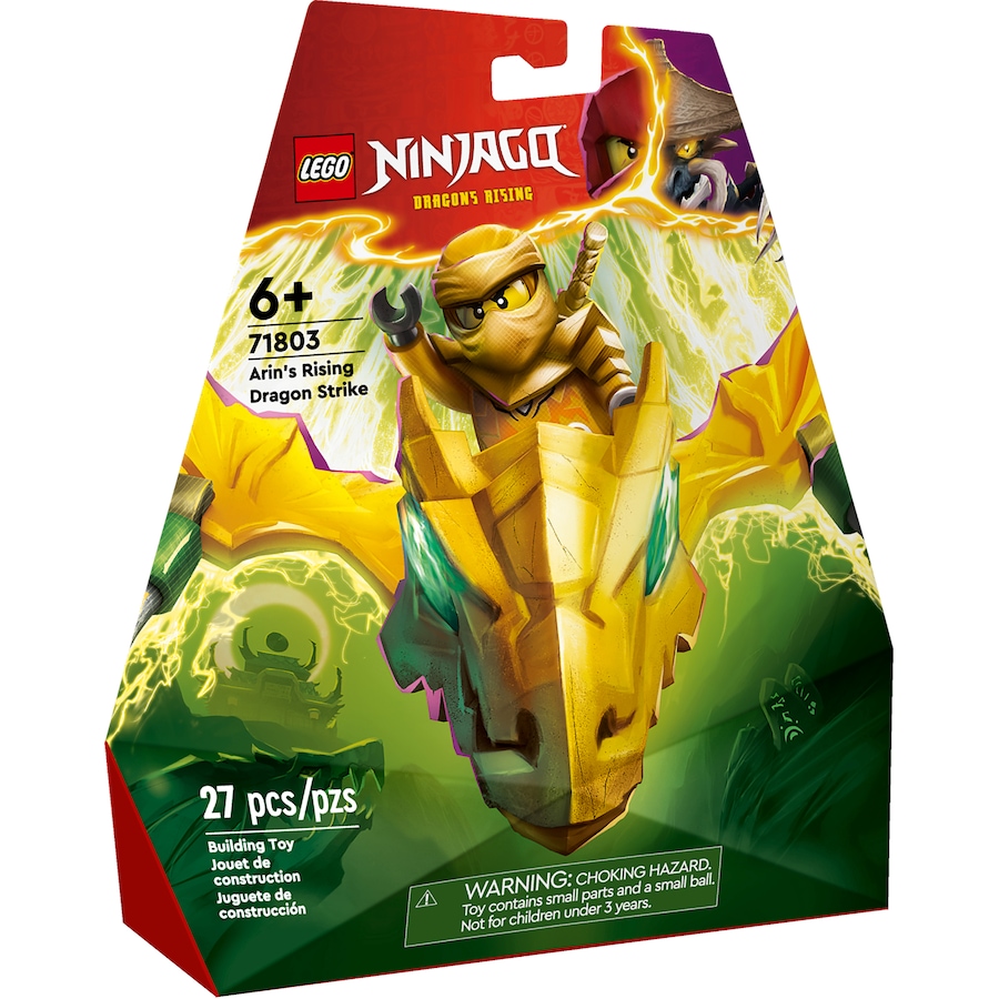 Image 116374_ALTMORE2.jpg, Product 116-374 / Price $13.99, LEGO® NINJAGO® Arin's Rising Dragon Strike Toy (71803) from Lego on TSC.ca's Toys & Hobbies department
