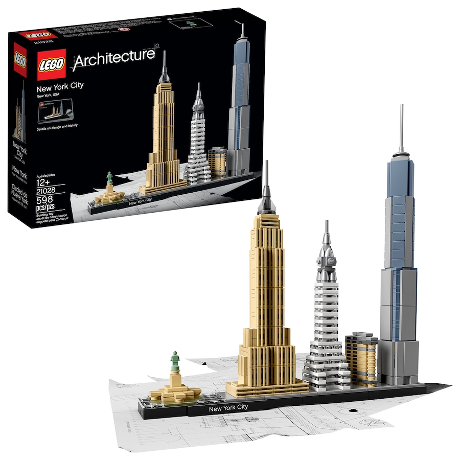 Image 116377.jpg, Product 116-377 / Price $74.99, LEGO® Architecture New York City Skyline (21028) from Lego on TSC.ca's Toys & Hobbies department