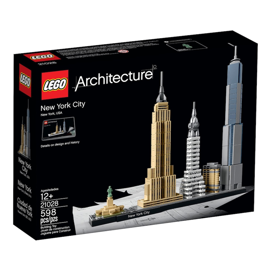 Image 116377_ALTMORE2.jpg, Product 116-377 / Price $74.99, LEGO® Architecture New York City Skyline (21028) from Lego on TSC.ca's Toys & Hobbies department