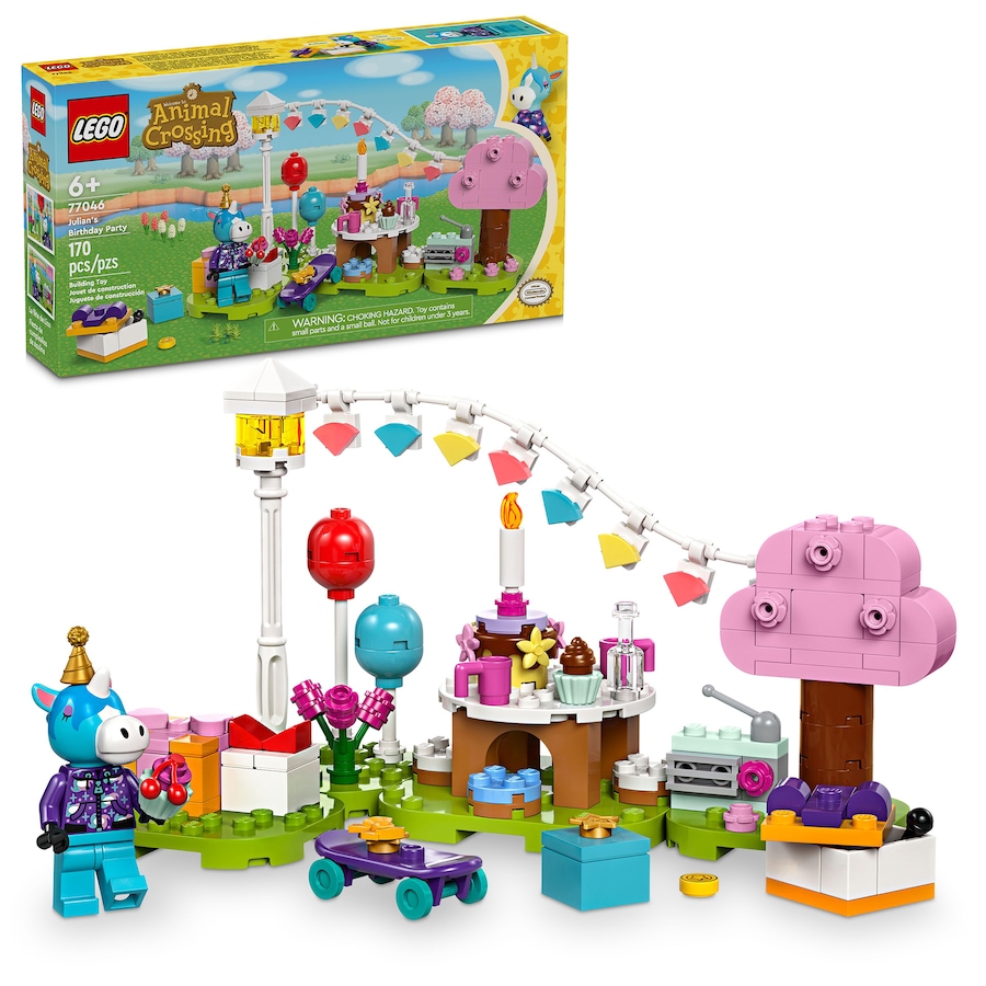 Image 116378.jpg, Product 116-378 / Price $19.99, LEGO® Animal Crossing™ Julians Birthday Party (77046) from Lego on TSC.ca's Toys & Hobbies department