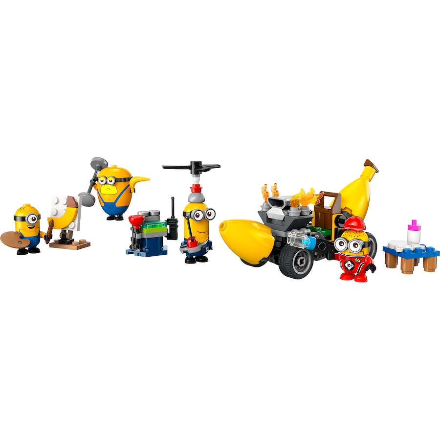 Image 116395_ALTMORE1.jpg, Product 116-395 / Price $32.99, LEGO® Despicable Me 4 Minions and Banana Car (75580) from Lego on TSC.ca's Toys & Hobbies department