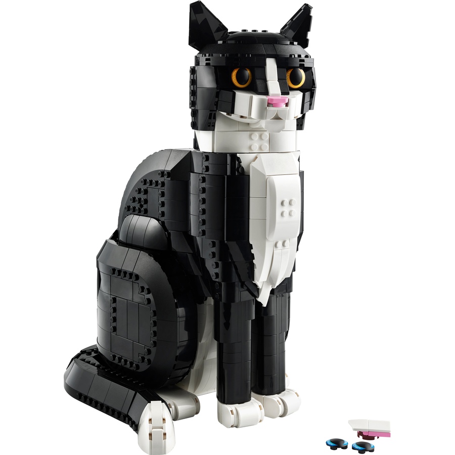 Image 116397_ALTMORE1.jpg, Product 116-397 / Price $129.99, LEGO® Ideas Tuxedo Cat building set (21349) from Lego on TSC.ca's Toys & Hobbies department