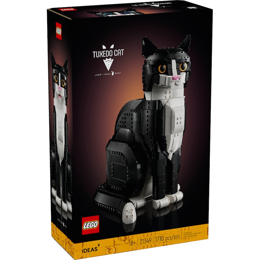 Image 116397_ALTMORE2.jpg, Product 116-397 / Price $129.99, LEGO® Ideas Tuxedo Cat building set (21349) from Lego on TSC.ca's Toys & Hobbies department