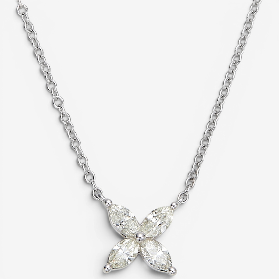 Image 116419_WGL.jpg, Product 116-419 / Price $1,799.99, 14K Gold Marquise Shape Diamond Pendant Necklace from Diamond Show on TSC.ca's Jewellery department