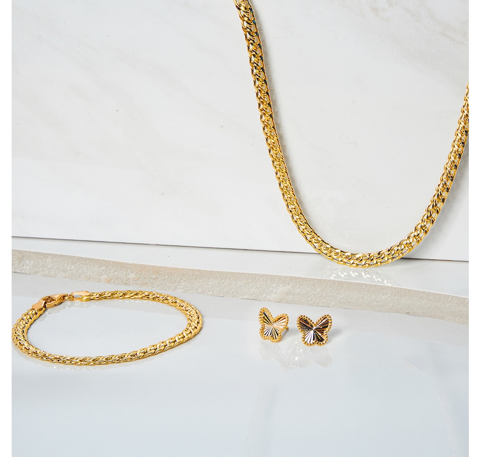Image 116421_ALTMORE100.jpg, Product 116-421 / Price $439.99, Stefano Oro 14K Yellow Gold Shaped Stud Earrings from Stefano Oro on TSC.ca's Jewellery department