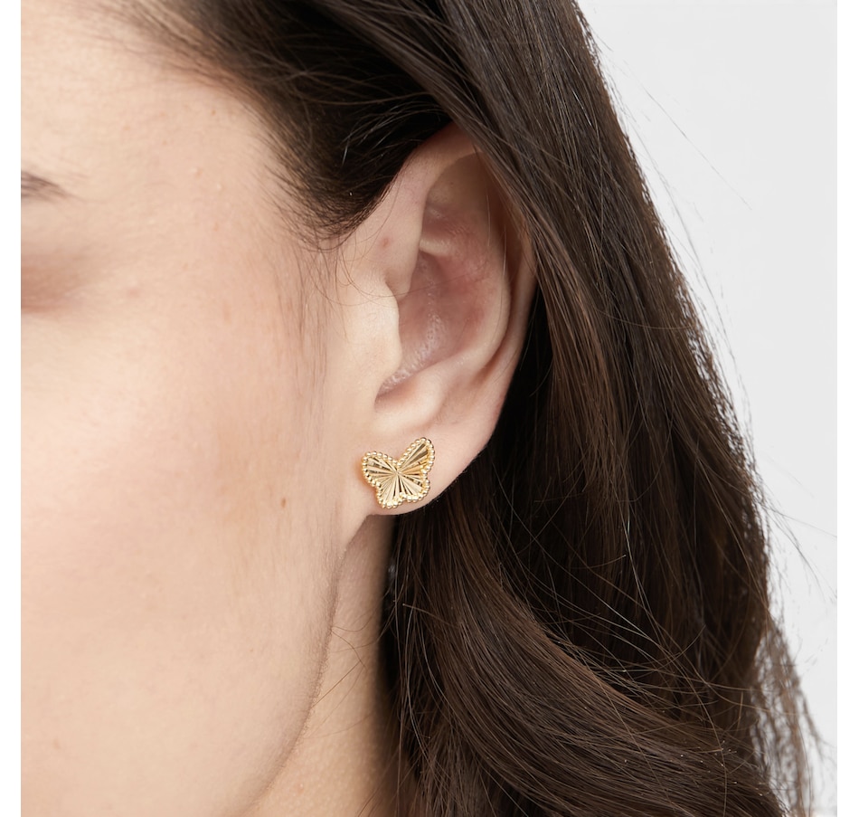 Image 116421_ALTMORE2.jpg, Product 116-421 / Price $439.99, Stefano Oro 14K Yellow Gold Shaped Stud Earrings from Stefano Oro on TSC.ca's Jewellery department