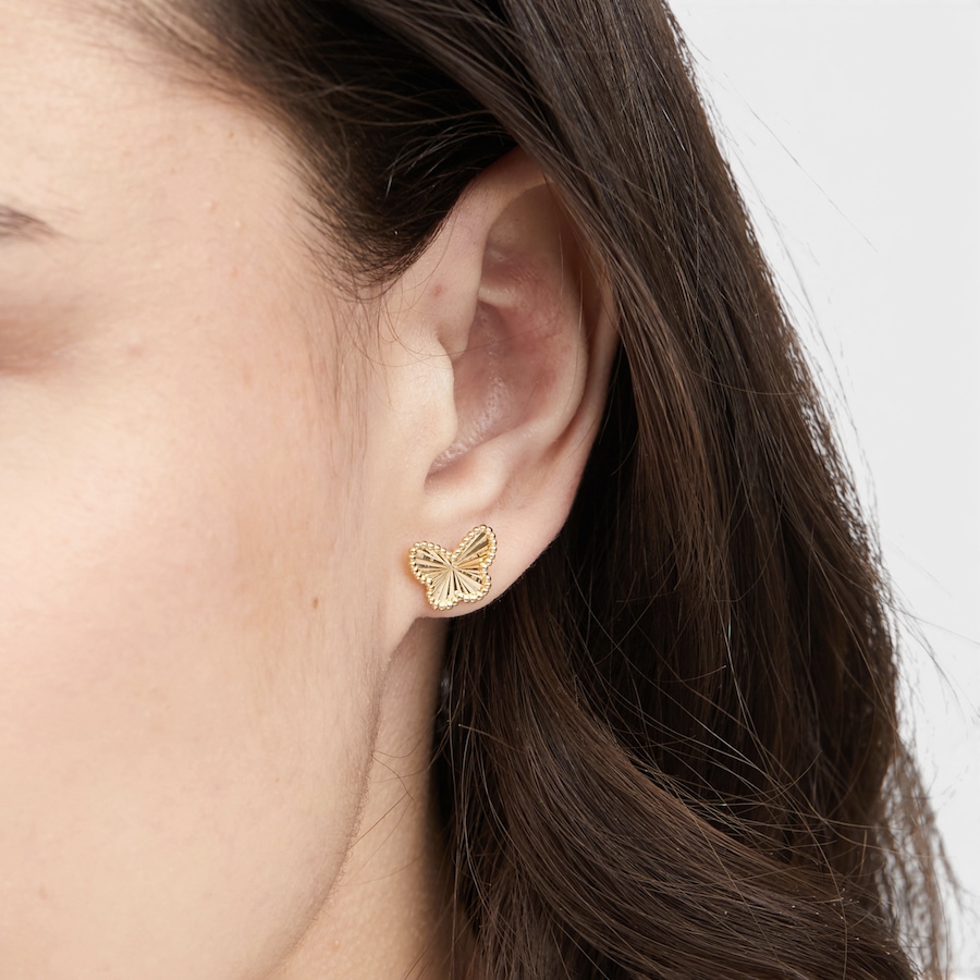 Image 116421_ALTMORE2.jpg, Product 116-421 / Price $449.99, Stefano Oro 14K Yellow Gold Shaped Stud Earrings from Stefano Oro on TSC.ca's Jewellery department