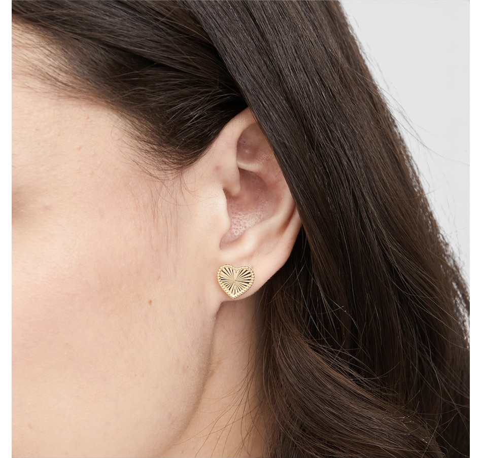 Image 116421_ALTMORE3.jpg, Product 116-421 / Price $439.99, Stefano Oro 14K Yellow Gold Shaped Stud Earrings from Stefano Oro on TSC.ca's Jewellery department