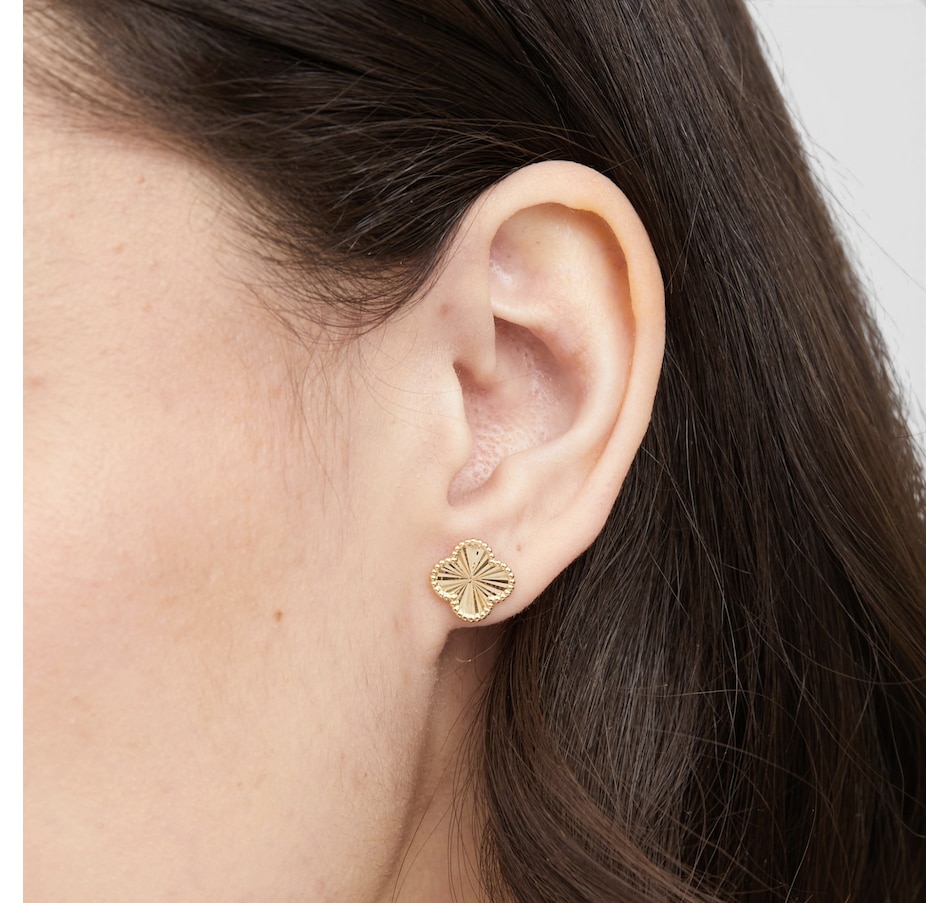Image 116421_ALTMORE4.jpg, Product 116-421 / Price $439.99, Stefano Oro 14K Yellow Gold Shaped Stud Earrings from Stefano Oro on TSC.ca's Jewellery department