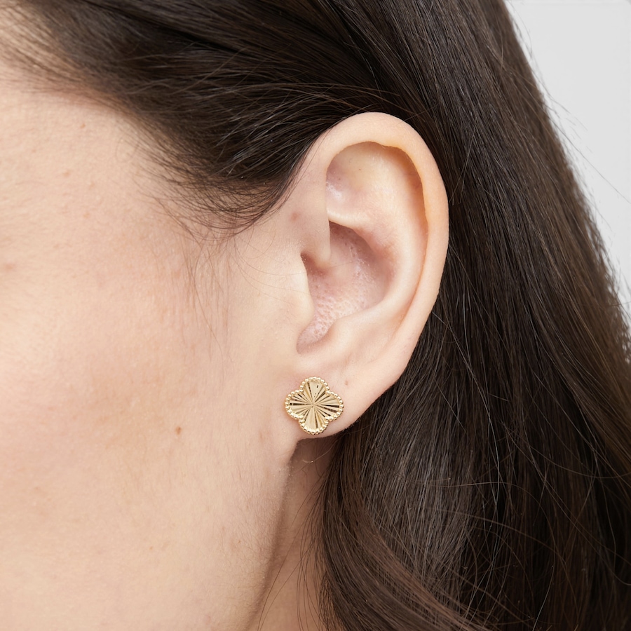 Image 116421_ALTMORE4.jpg, Product 116-421 / Price $449.99, Stefano Oro 14K Yellow Gold Shaped Stud Earrings from Stefano Oro on TSC.ca's Jewellery department