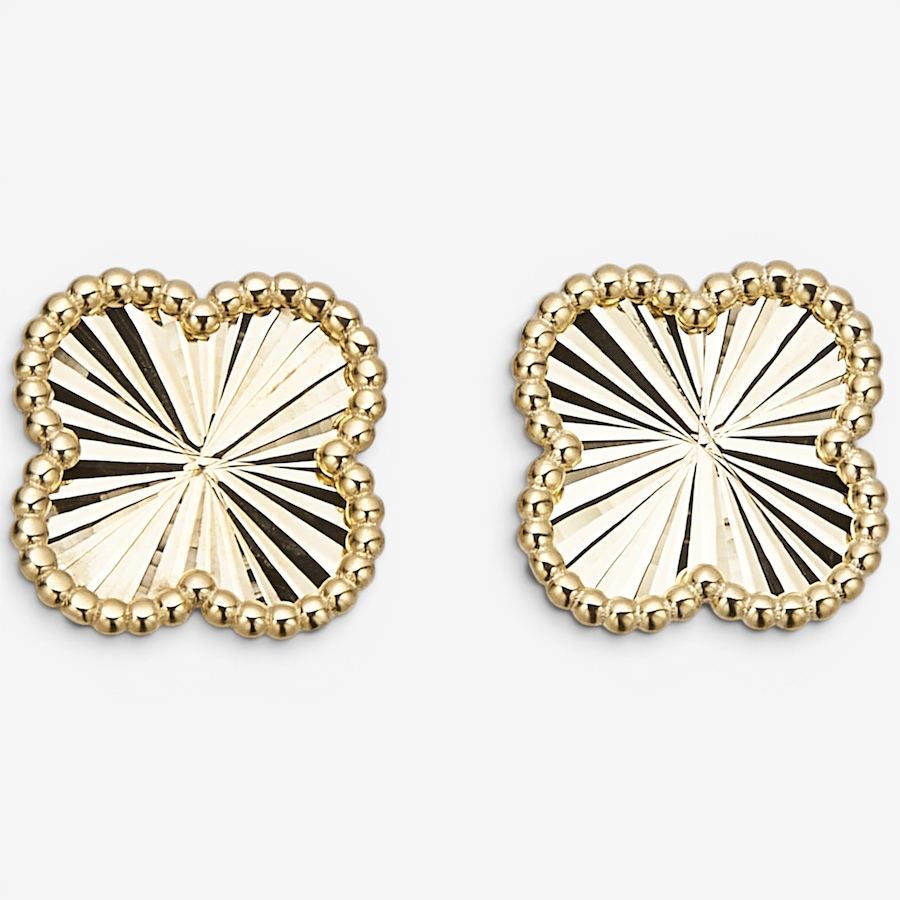 Image 116421_CVR.jpg, Product 116-421 / Price $449.99, Stefano Oro 14K Yellow Gold Shaped Stud Earrings from Stefano Oro on TSC.ca's Jewellery department