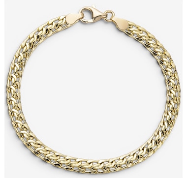 Stefano Oro 14K Yellow Gold Regina Bismark Bracelet