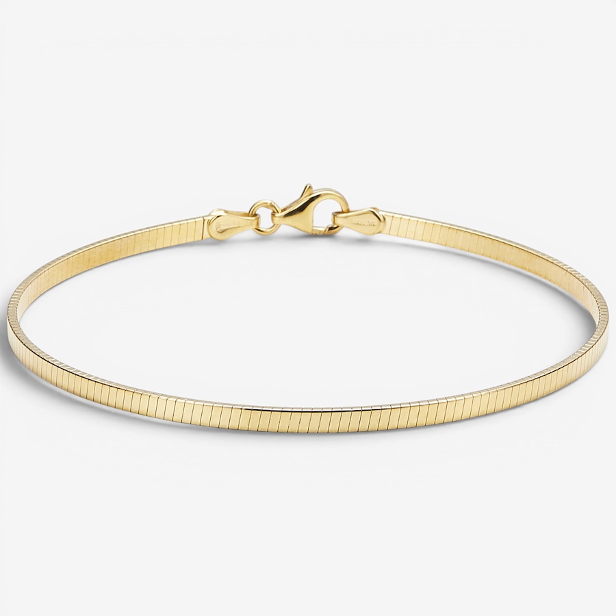 Image 116427.jpg, Product 116-427 / Price $1,399.99, Stefano Oro 14K Yellow Gold Fiflesso Omega Bracelet from Stefano Oro on TSC.ca's Jewellery department