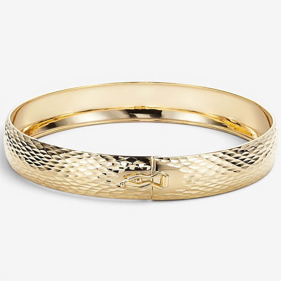 Image 116428_ALTMORE1.jpg, Product 116-428 / Price $1,799.99, Stefano Oro 14K Yellow Gold Sparkle Volta Bangle from Stefano Oro on TSC.ca's Jewellery department