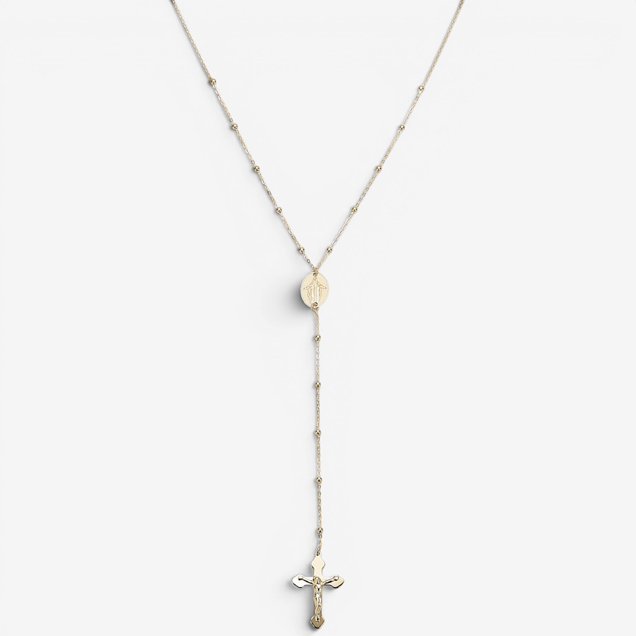 Image 116433.jpg, Product 116-433 / Price $569.99, Stefano Oro 14K Yellow Gold Rosary Lariat Necklace from Stefano Oro on TSC.ca's Jewellery department
