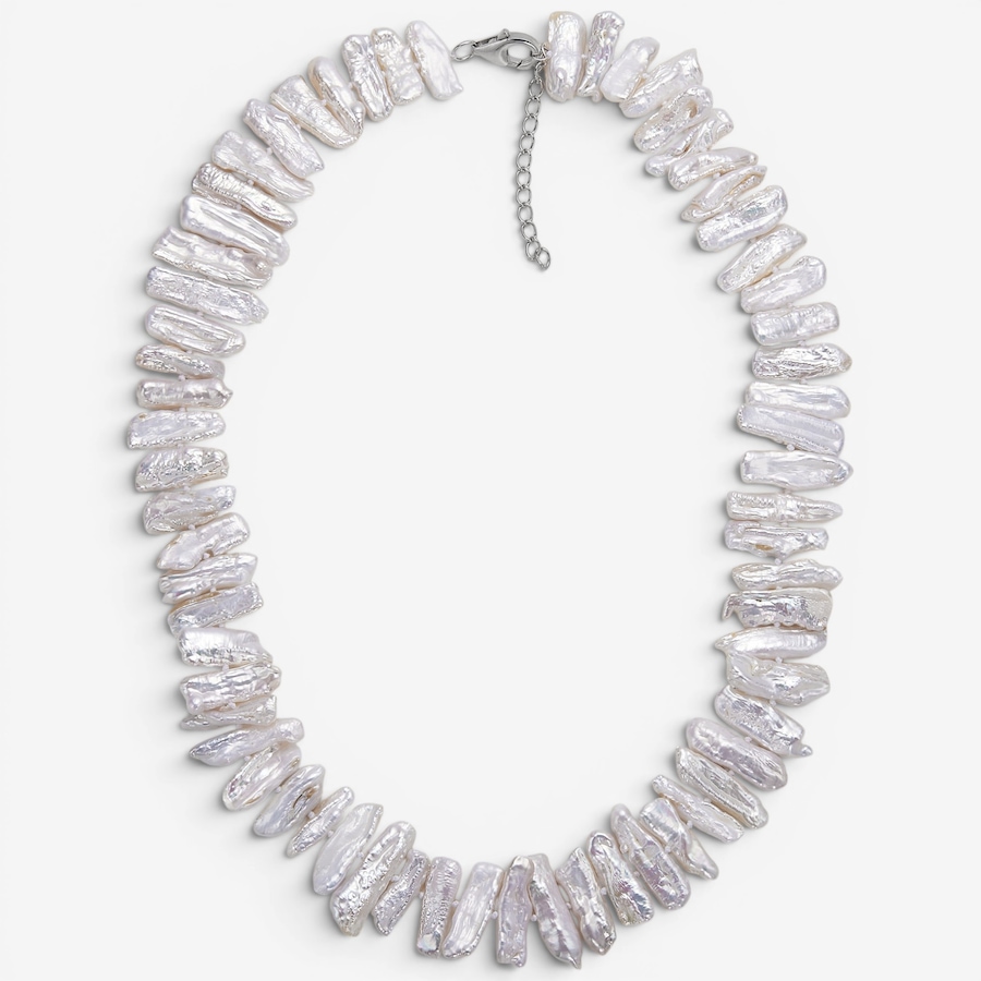 Image 116475.jpg, Product 116-475 / Price $269.99, Roz Kwan Sterling Silver Side Drilled Keshi Freshwater Pearl Necklace from Roz Kwan Jewellery Collection on TSC.ca's Jewellery department