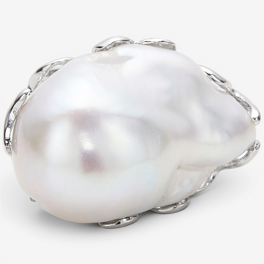 Image 116498.jpg, Product 116-498 / Price $149.99, Roz Kwan Sterling Silver White Baroque Freshwater Pearl Ring from Roz Kwan Jewellery Collection on TSC.ca's Jewellery department