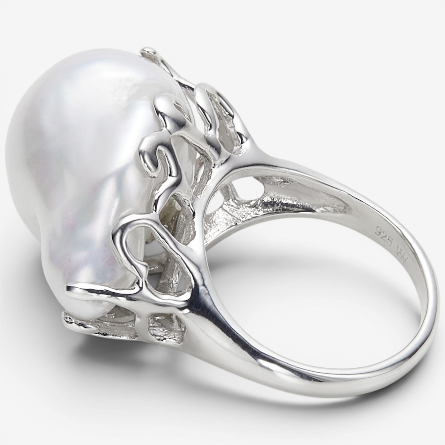 Image 116498_ALTMORE1.jpg, Product 116-498 / Price $149.99, Roz Kwan Sterling Silver White Baroque Freshwater Pearl Ring from Roz Kwan Jewellery Collection on TSC.ca's Jewellery department