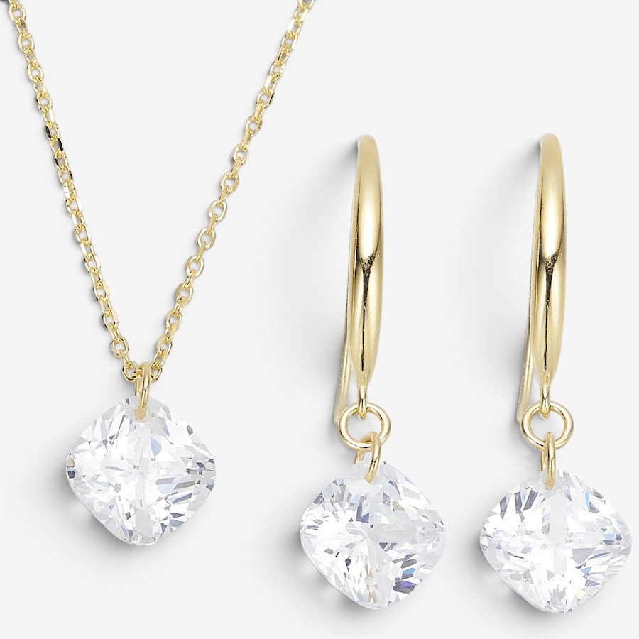 Image 116510_CUSGP.jpg, Product 116-510 / Price $129.99, Diamonelle Sterling Silver Pendant & Earrings Set from Diamonelle on TSC.ca's Jewellery department