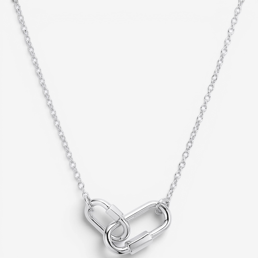 Image 116514_RHOP.jpg, Product 116-514 / Price $129.99, Diamonelle Sterling Silver Oval Link Diamonelle Pendant Necklace from Diamonelle on TSC.ca's Jewellery department