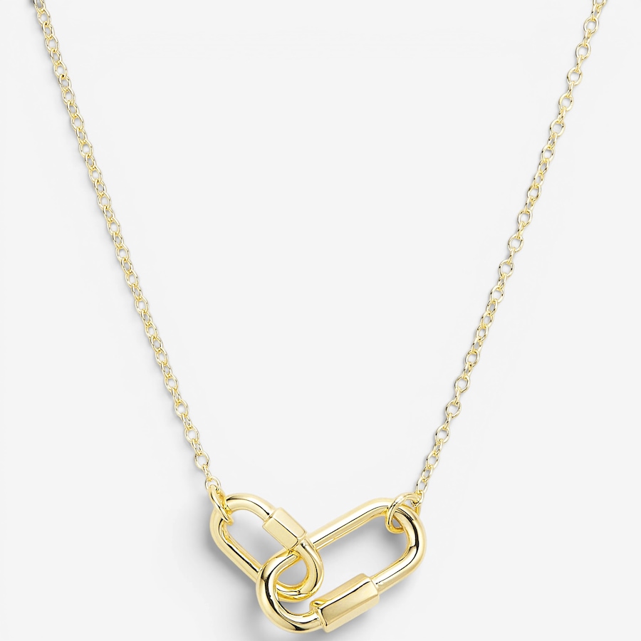Image 116514_YGP.jpg, Product 116-514 / Price $129.99, Diamonelle Sterling Silver Oval Link Diamonelle Pendant Necklace from Diamonelle on TSC.ca's Jewellery department