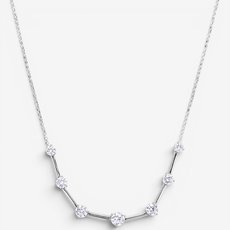 Image 116516_RHOP.jpg, Product 116-516 / Price $179.99, Diamonelle Sterling Silver Diamonelle & Bar Station Necklace from Diamonelle on TSC.ca's Jewellery department