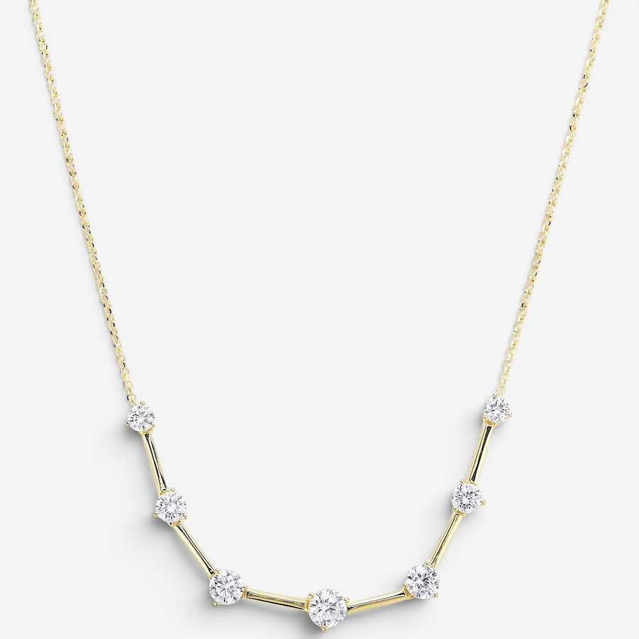 Image 116516_YGP.jpg, Product 116-516 / Price $179.99, Diamonelle Sterling Silver Diamonelle & Bar Station Necklace from Diamonelle on TSC.ca's Jewellery department