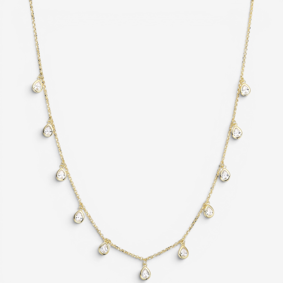 Image 116526_YGP.jpg, Product 116-526 / Price $159.99, Diamonelle Sterling Silver Diamonelle Drop Necklace from Diamonelle on TSC.ca's Jewellery department