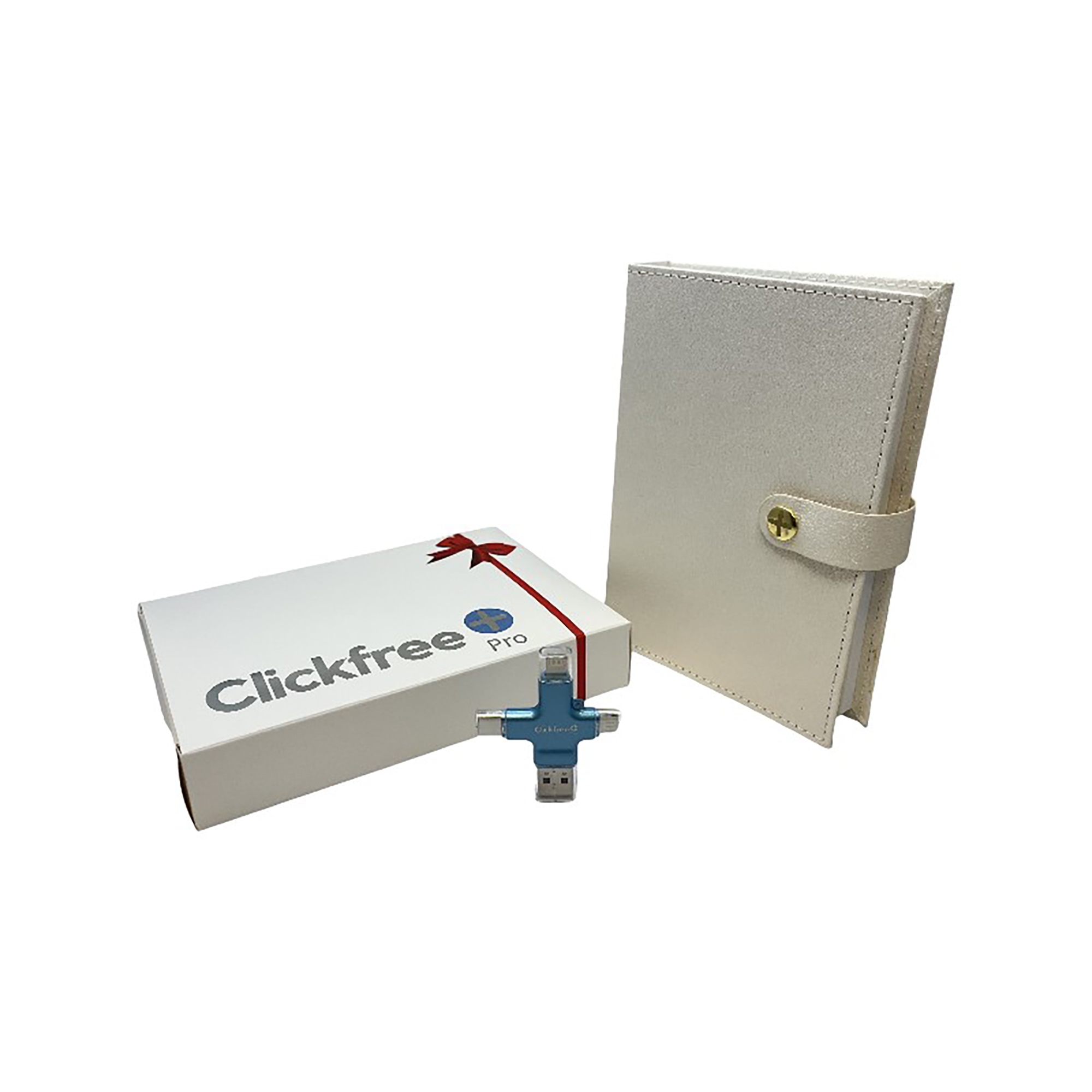 Clickfree Pro 128GB Storage Device with Photobook and AI Editing - TSC.ca