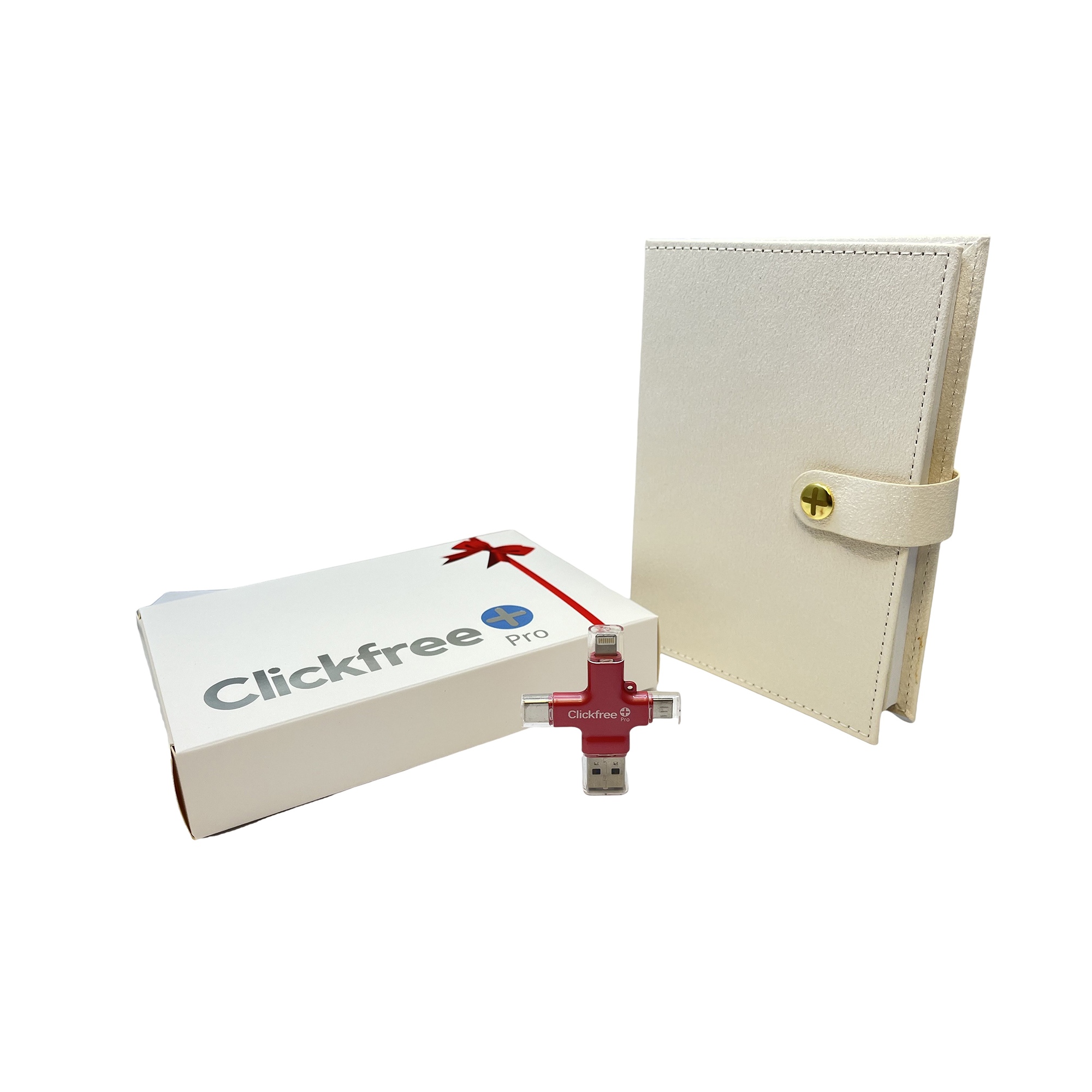 Clickfree Pro 128GB Storage Device with Photobook and AI Editing - TSC.ca