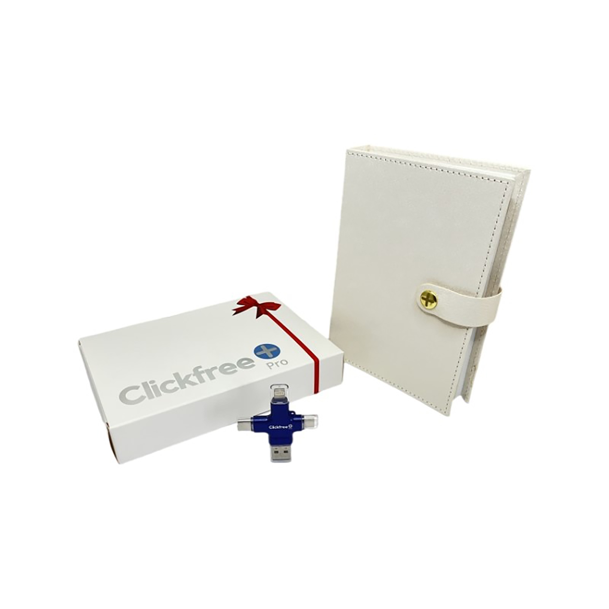 Clickfree Pro 128GB Storage Device with Photobook and AI Editing - TSC.ca