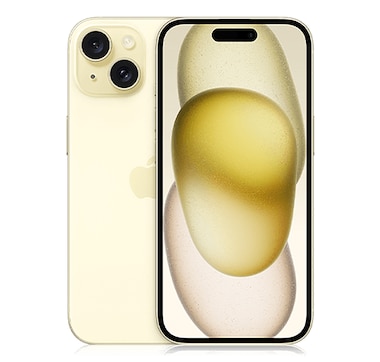 iPhone 15 -128GB (yellow, open box)
