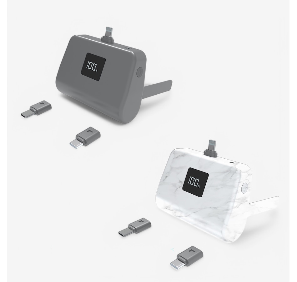 Image 116649_GRAGR.jpg, Product 116-649 / Price $149.99, Limitless TotalBoost Mini Pro 5000 mAh Power Bank (2-pack) from Limitless on TSC.ca's Electronics department