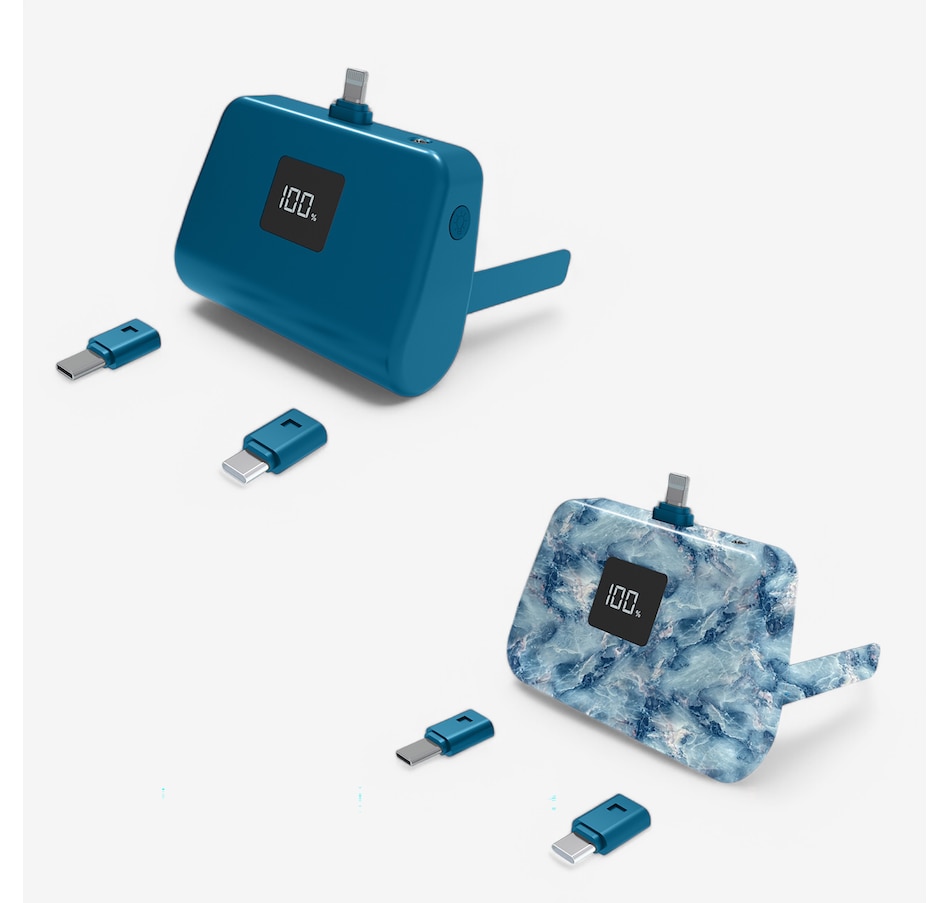 Image 116649_NAVOB.jpg, Product 116-649 / Price $149.99, Limitless TotalBoost Mini Pro 5000 mAh Power Bank (2-pack) from Limitless on TSC.ca's Electronics department