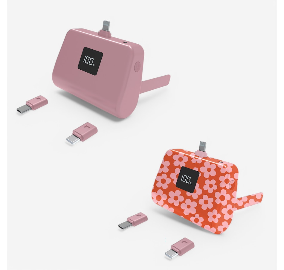 Image 116649_PKFL.jpg, Product 116-649 / Price $149.99, Limitless TotalBoost Mini Pro 5000 mAh Power Bank (2-pack) from Limitless on TSC.ca's Electronics department