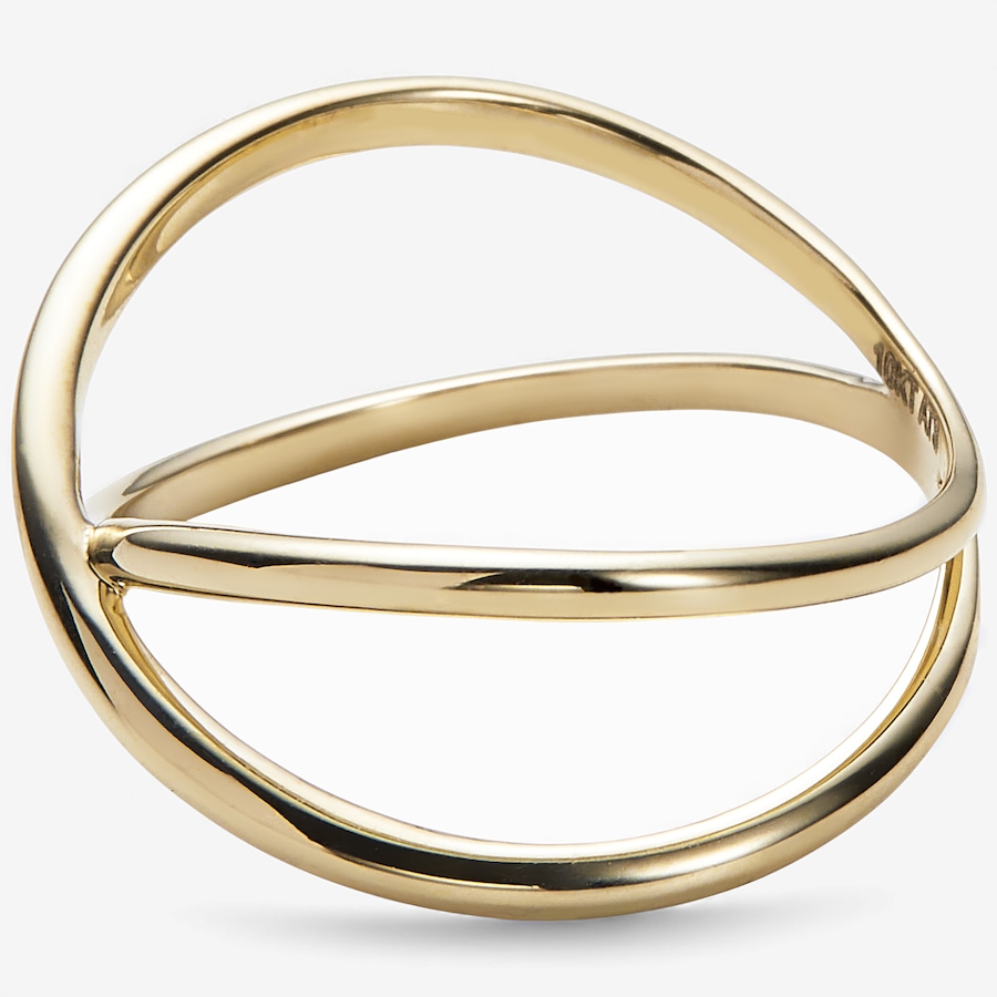 Image 116887_ALTMORE1.jpg, Product 116-887 / Price $299.33, TruGold 10K Yellow Gold Crisscross Ring from TruGold on TSC.ca's Jewellery department