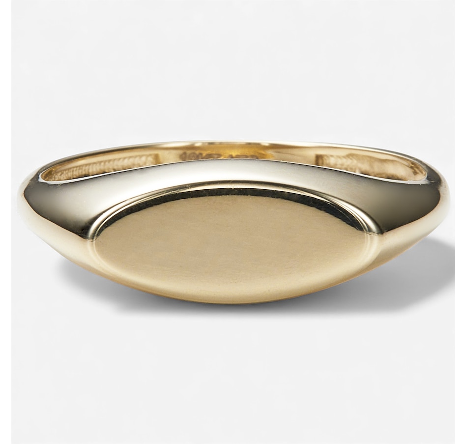 Image 116888.jpg, Product 116-888 / Price $399.99, TruGold 10K Yellow Gold Signet Ring from TruGold on TSC.ca's Jewellery department